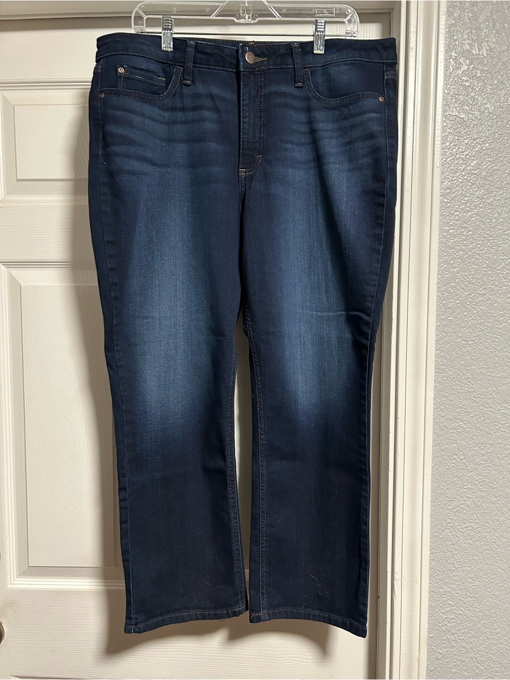 Lee Dark Blue Women's Straight-Leg Jeans
